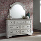 Magnolia Manor Upholstered bed, Dresser, Chest & Nightstands