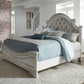 Magnolia Manor Upholstered bed, Dresser, Chest & Nightstands