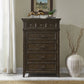 Paradise Upholstered Bed, Dresser, Mirror, Chest & Nightstands