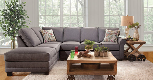 Alli Gray 2pc Sectional