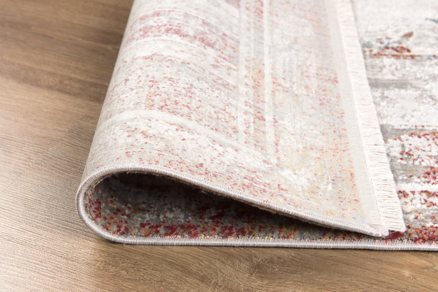 ANDROS RUG COLLECTION (AD05) (Grey or Red/Multi)