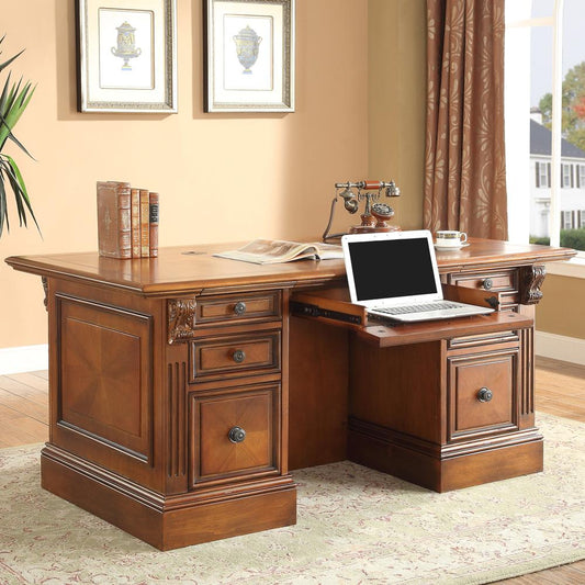 HUNTINGTON Double Pedestal Executive Desk