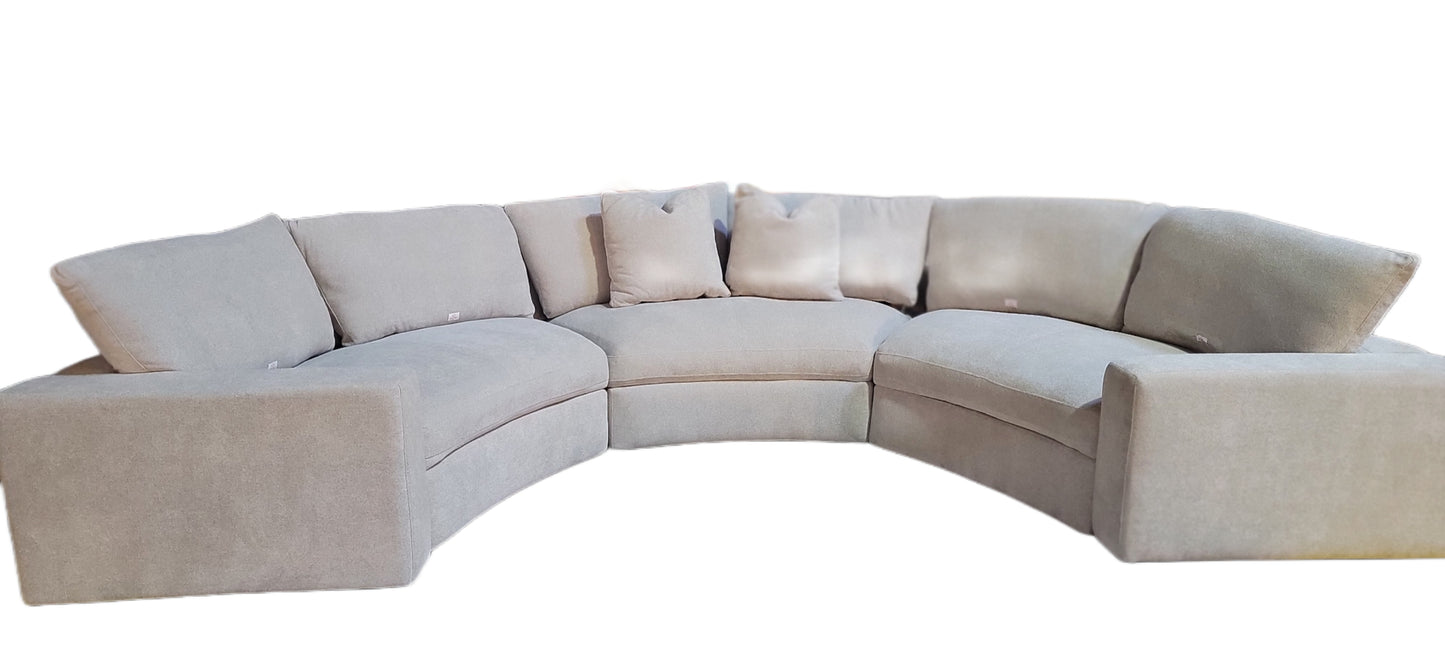 H317 3PC Sectional With Reclining Ends