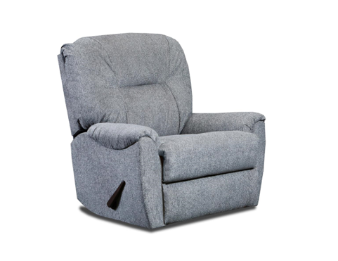 Gerta Pewter Rocker Recliner