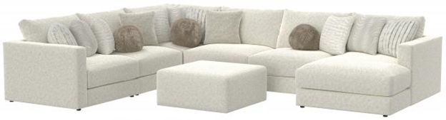 Ritzy 6Piece Stationary Sectional