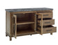 Grayson Marble Top Counter Storage Dining Set