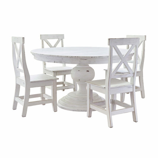 Britton Dining Bleached White